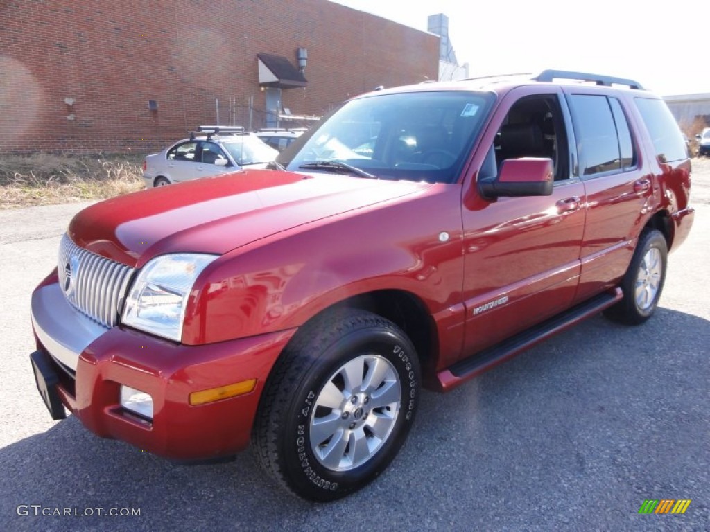 2007 Mountaineer  - Vivid Red / Charcoal Black photo #2
