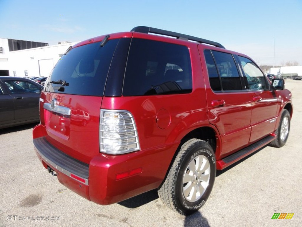 2007 Mountaineer  - Vivid Red / Charcoal Black photo #9