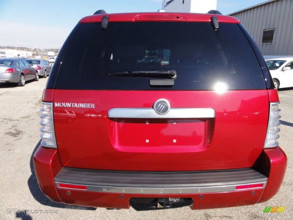2007 Mountaineer  - Vivid Red / Charcoal Black photo #10