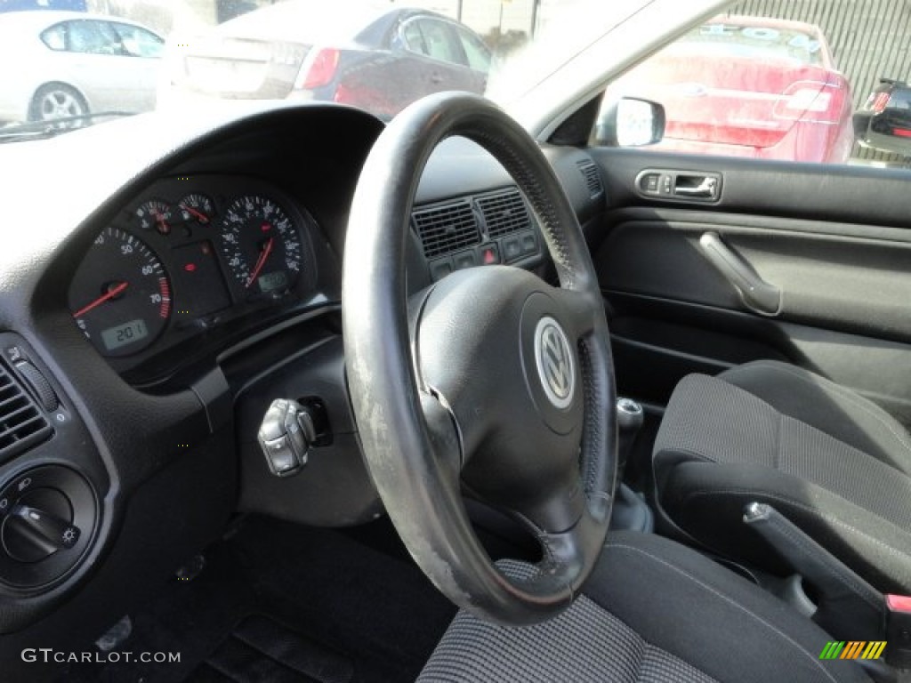 2004 GTI 1.8T - Silverstone Grey / Black photo #14