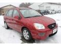 2007 Volcanic Red Kia Rondo LX  photo #16