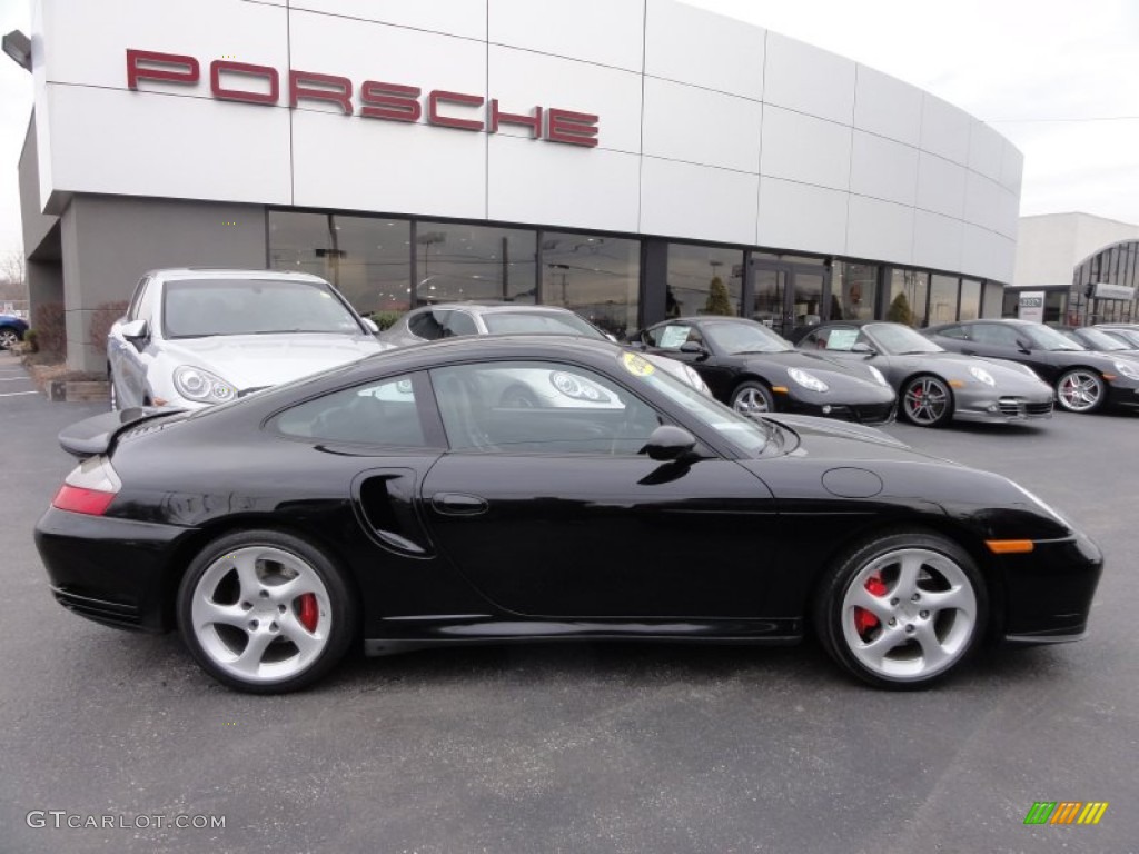 Black 2003 Porsche 911 Turbo Coupe Exterior Photo #61001080