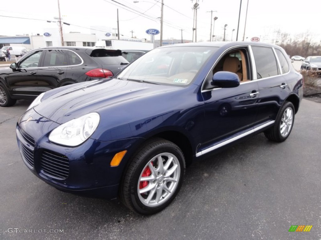 Marine Blue Metallic 2006 Porsche Cayenne Turbo Exterior Photo #61001782
