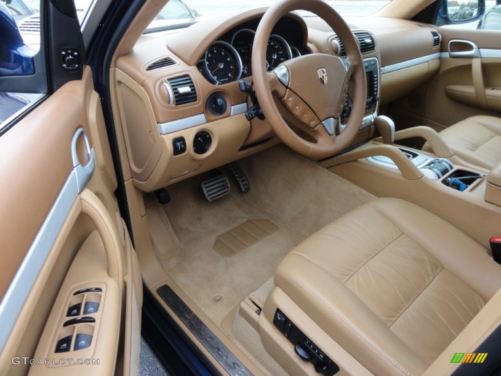 Havanna/Sand Beige Interior 2006 Porsche Cayenne Turbo Photo #61001875