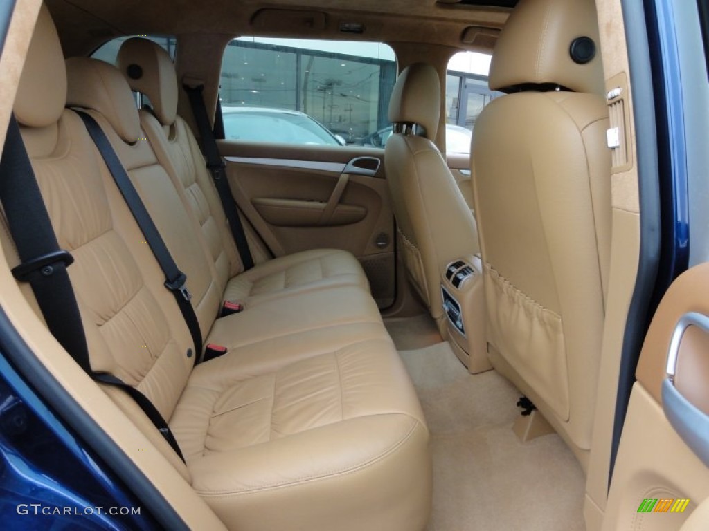 2006 Porsche Cayenne Turbo Rear Seat Photo #61001977
