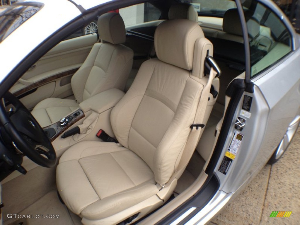 2008 3 Series 335i Convertible - Titanium Silver Metallic / Cream Beige photo #11