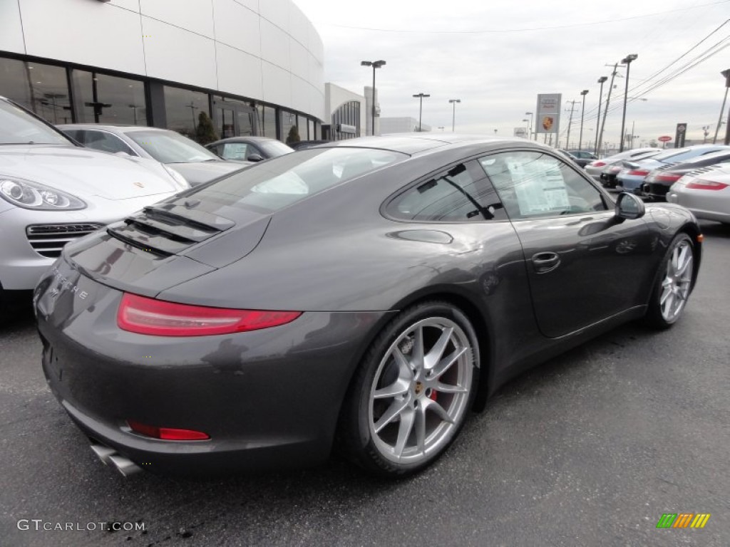 Agate Grey Metallic 2012 Porsche New 911 Carrera S Coupe Exterior Photo #61002577