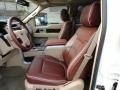 King Ranch Chaparral Leather 2012 Ford F150 King Ranch SuperCrew 4x4 Interior Color