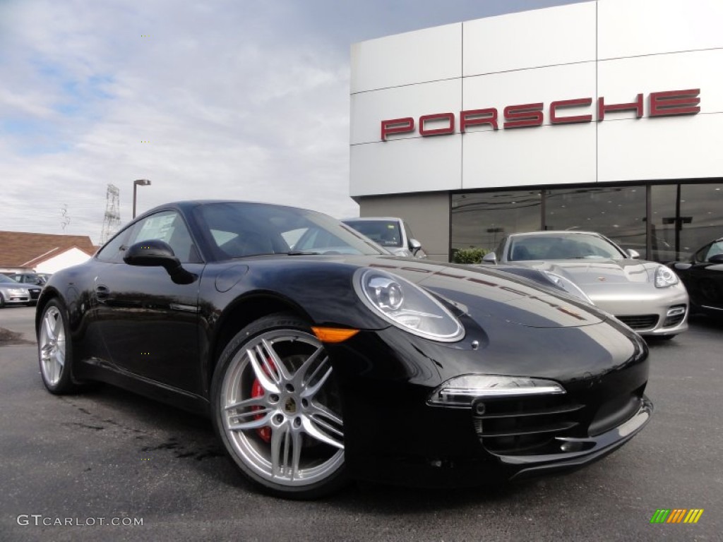 Black 2012 Porsche New 911 Carrera S Coupe Exterior Photo #61002877
