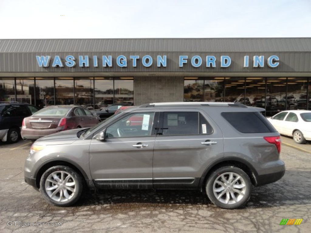 2012 Explorer Limited 4WD - Sterling Gray Metallic / Charcoal Black photo #1