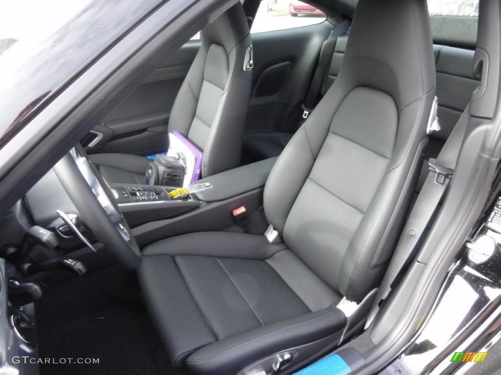 Black Interior 2012 Porsche New 911 Carrera S Coupe Photo #61003021