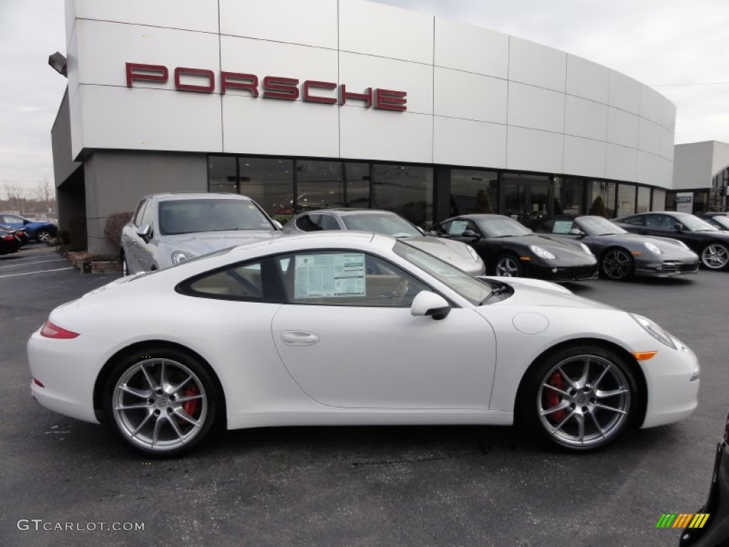 Carrara White 2012 Porsche New 911 Carrera S Coupe Exterior Photo #61003372
