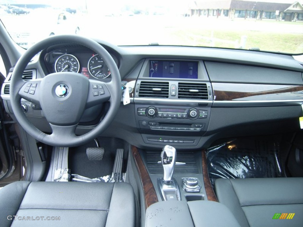 2012 BMW X5 xDrive35i Premium Black Dashboard Photo #61003489