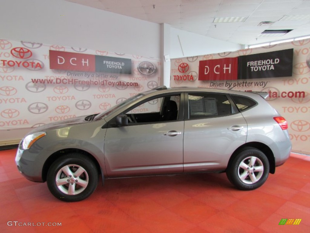 2010 Rogue S AWD 360 Value Package - Gotham Gray / Black photo #4
