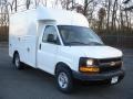 2012 Summit White Chevrolet Express Cutaway 3500 Commercial Moving Truck  photo #3
