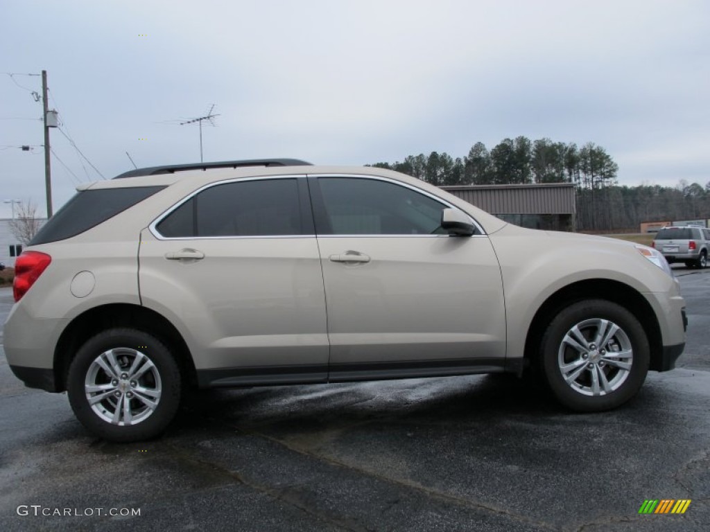 Gold Mist Metallic 2011 Chevrolet Equinox LT Exterior Photo #61007443
