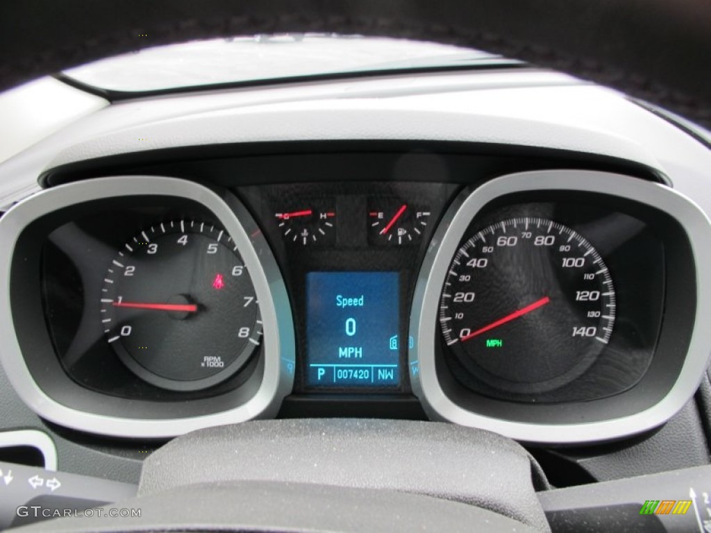 2011 Chevrolet Equinox LT Gauges Photo #61007539