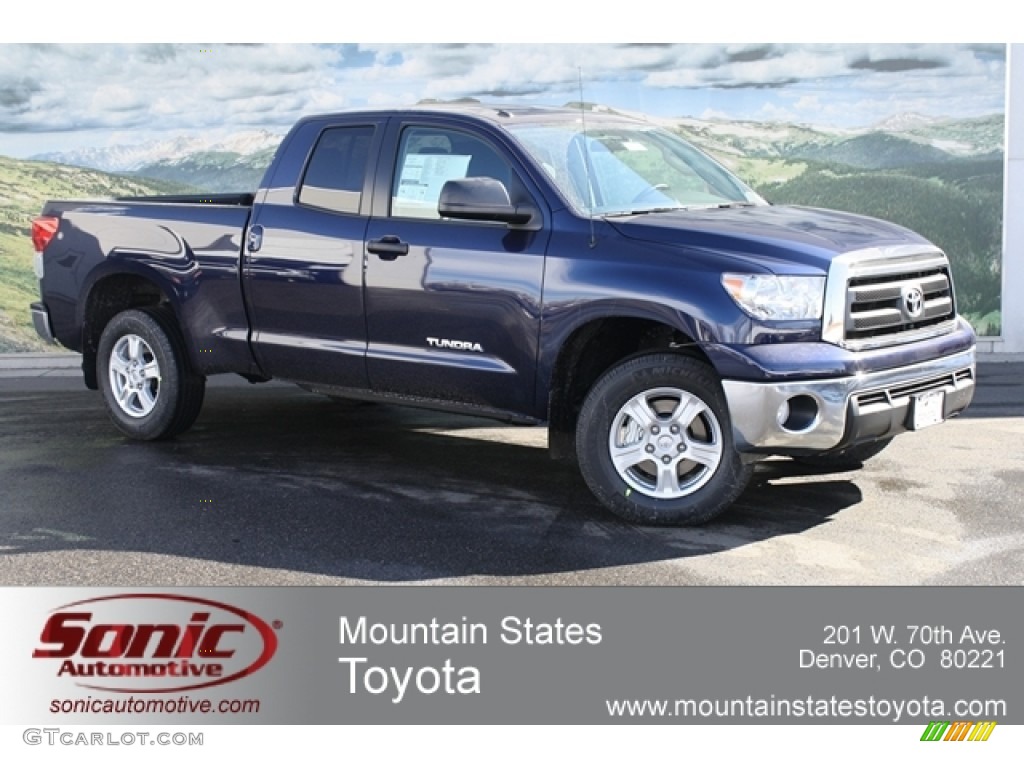 Nautical Blue Metallic Toyota Tundra