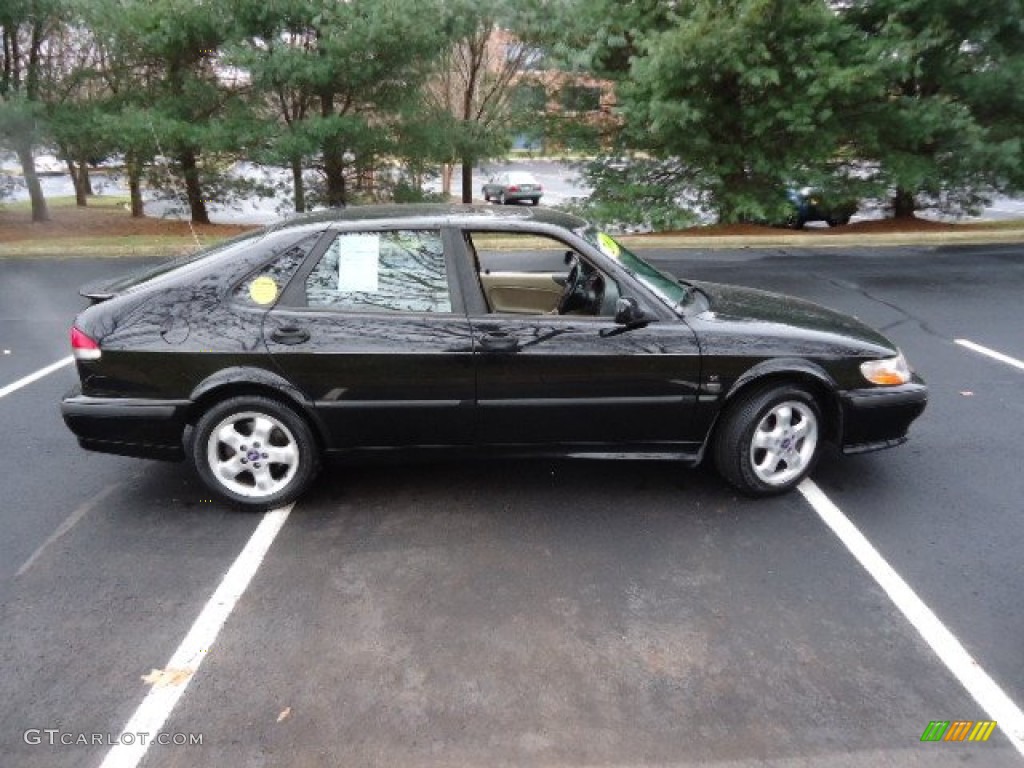 Black 2001 Saab 9-3 SE Sedan Exterior Photo #61008782