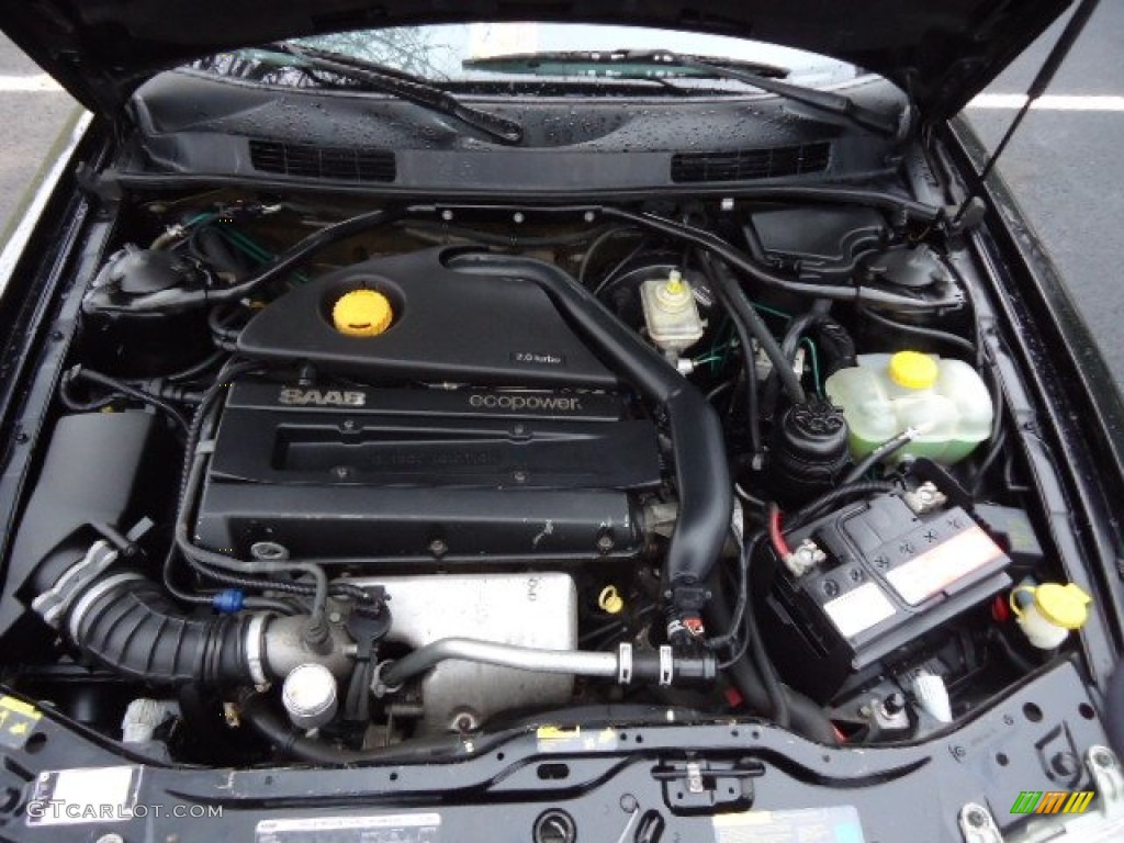 2001 Saab 9-3 SE Sedan Engine Photos