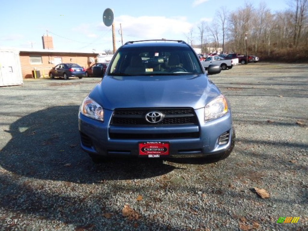 2010 RAV4 I4 4WD - Pacific Blue Metallic / Dark Charcoal photo #2