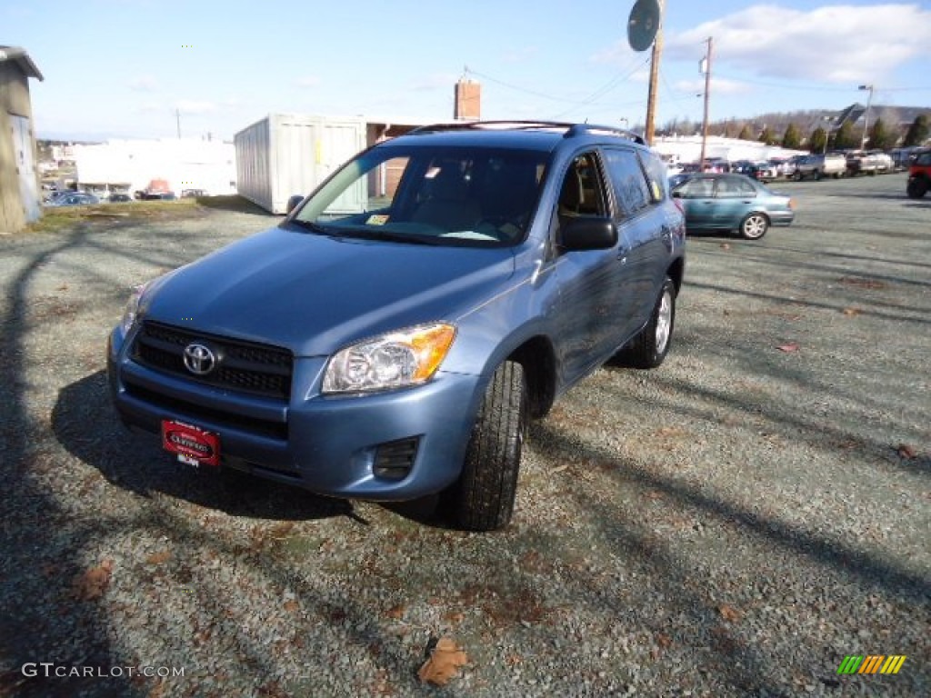 2010 RAV4 I4 4WD - Pacific Blue Metallic / Dark Charcoal photo #3