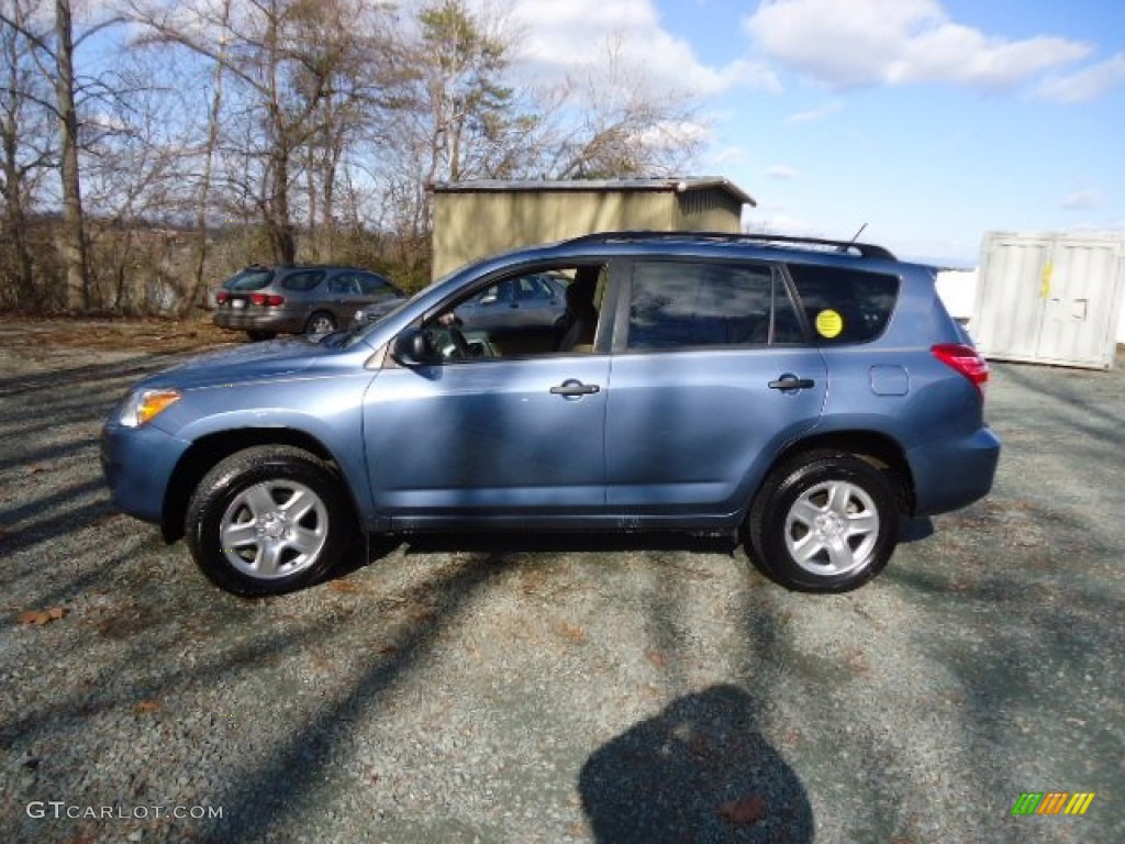 2010 RAV4 I4 4WD - Pacific Blue Metallic / Dark Charcoal photo #4