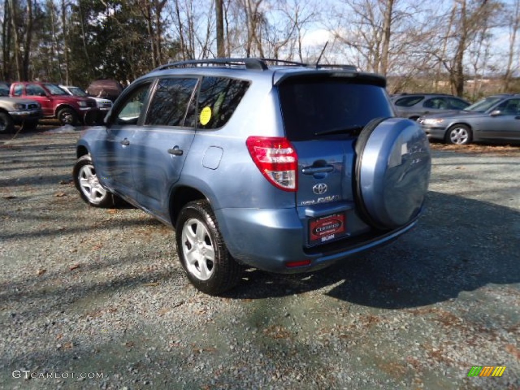 2010 RAV4 I4 4WD - Pacific Blue Metallic / Dark Charcoal photo #5