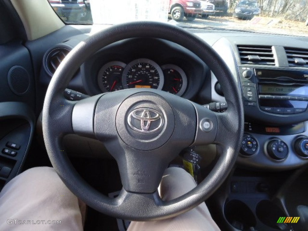 2010 RAV4 I4 4WD - Pacific Blue Metallic / Dark Charcoal photo #15