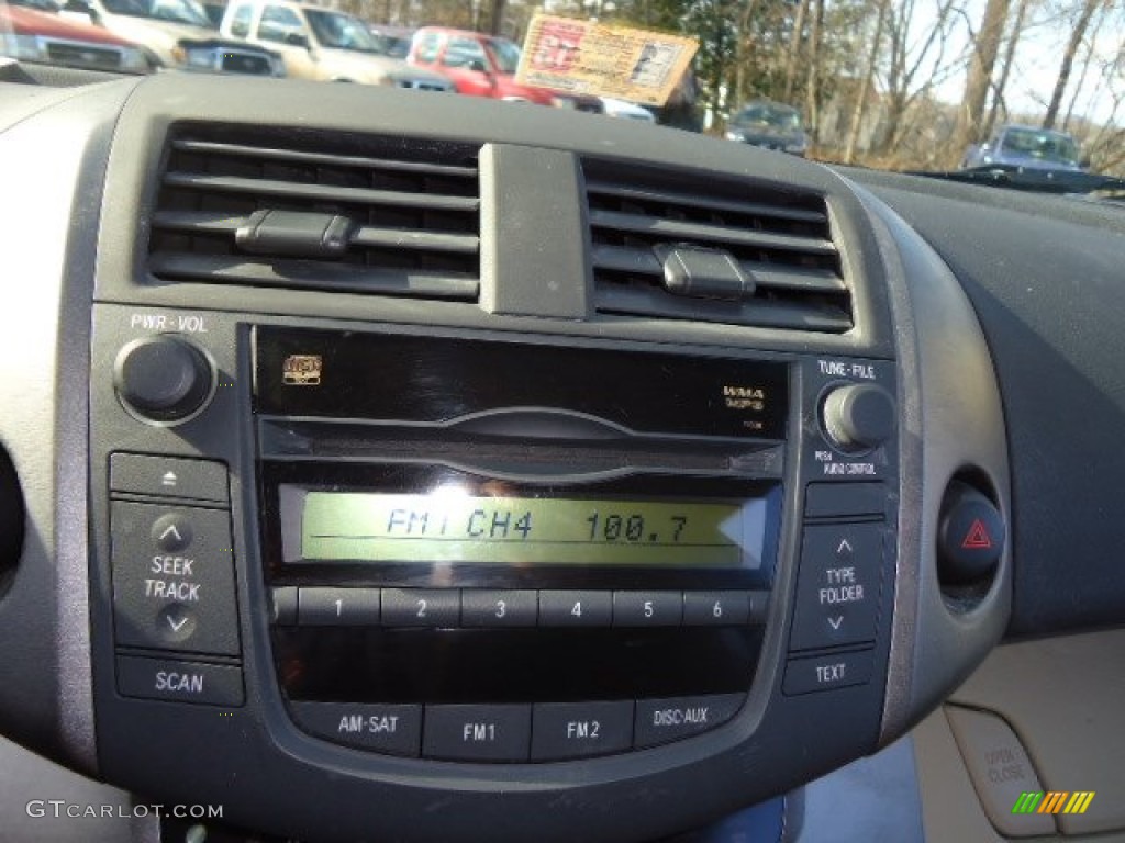 2010 RAV4 I4 4WD - Pacific Blue Metallic / Dark Charcoal photo #17