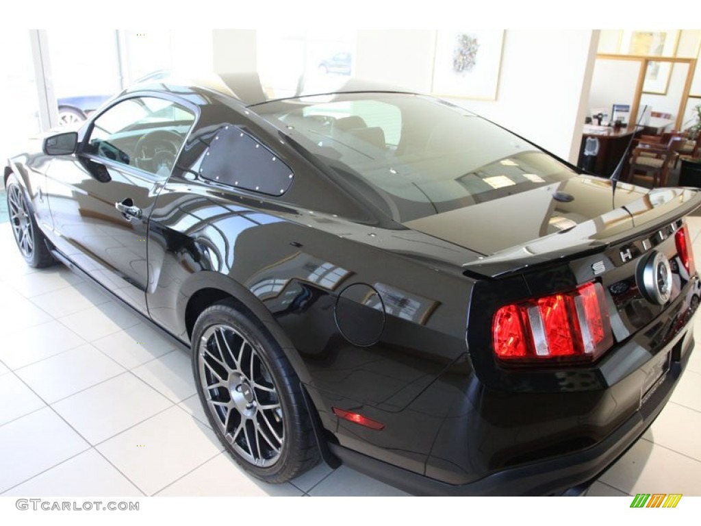 2011 Mustang Shelby GT500 SVT Performance Package Coupe - Ebony Black / Charcoal Black/Black photo #45