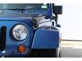 2009 Deep Water Blue Pearl Jeep Wrangler Unlimited Sahara 4x4  photo #9