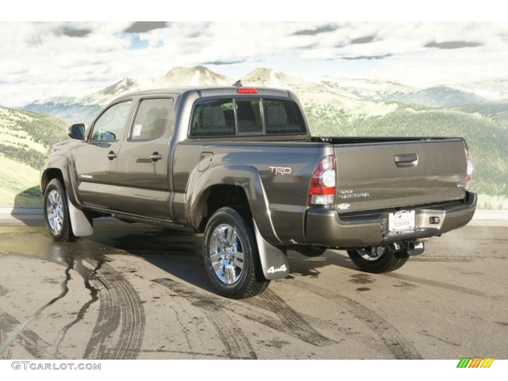 2012 Tacoma V6 TRD Sport Double Cab 4x4 - Pyrite Mica / Graphite photo #3