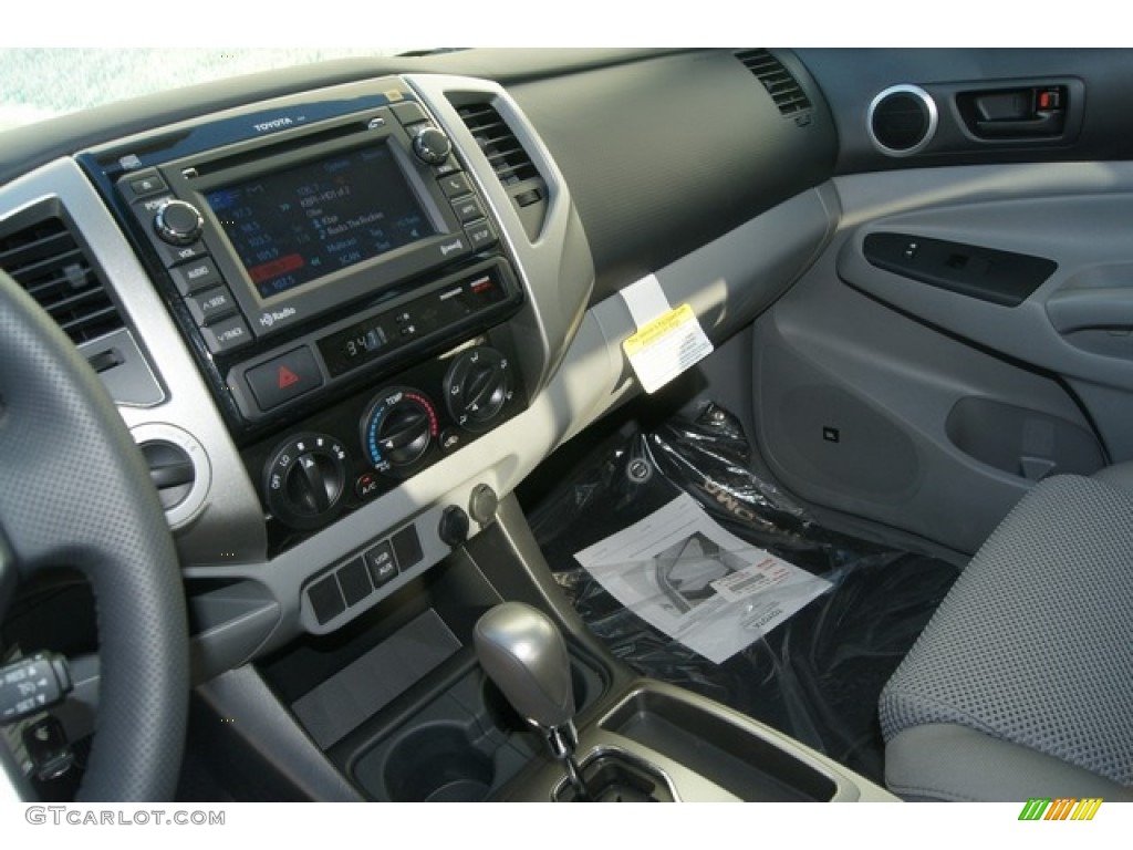 2012 Tacoma V6 TRD Sport Double Cab 4x4 - Pyrite Mica / Graphite photo #6