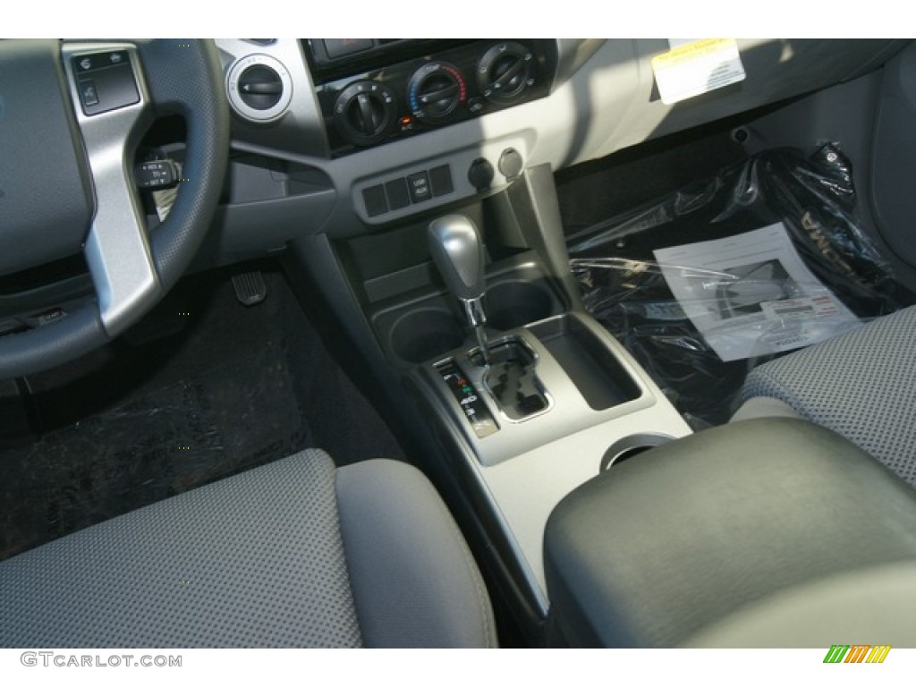 2012 Tacoma V6 TRD Sport Double Cab 4x4 - Pyrite Mica / Graphite photo #13