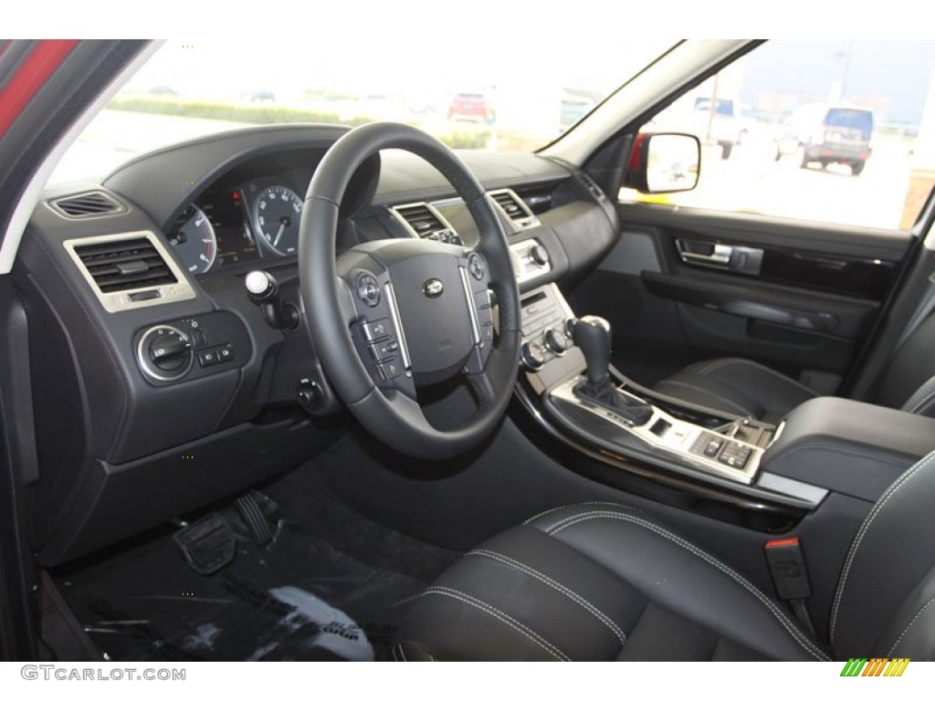 Ebony Interior 2012 Land Rover Range Rover Sport