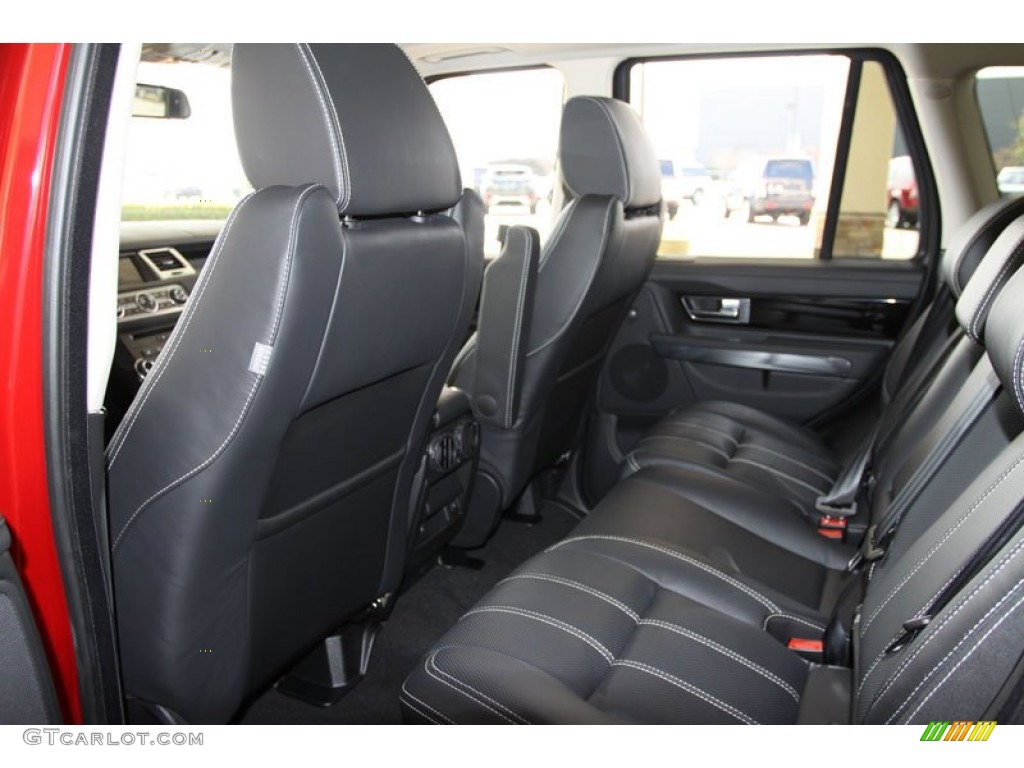 Ebony Interior 2012 Land Rover Range Rover Sport Supercharged Photo #61011730