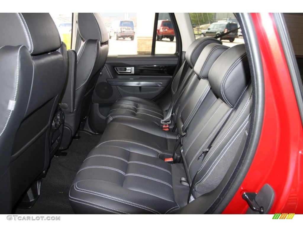 Ebony Interior 2012 Land Rover Range Rover Sport Supercharged Photo #61011739