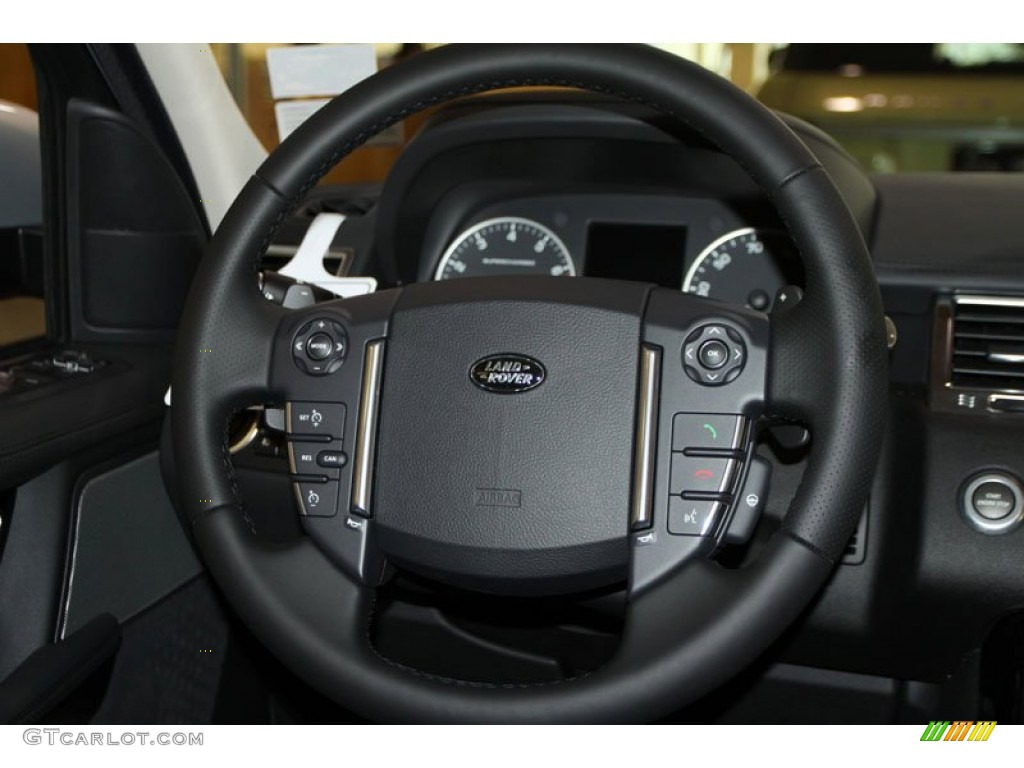 2012 Range Rover Sport Supercharged - Indus Silver Metallic / Ebony photo #16