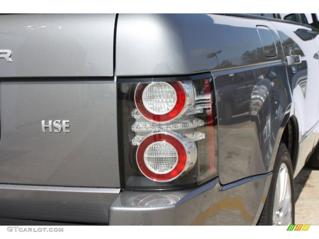 2012 Range Rover HSE LUX - Orkney Grey Metallic / Jet photo #7