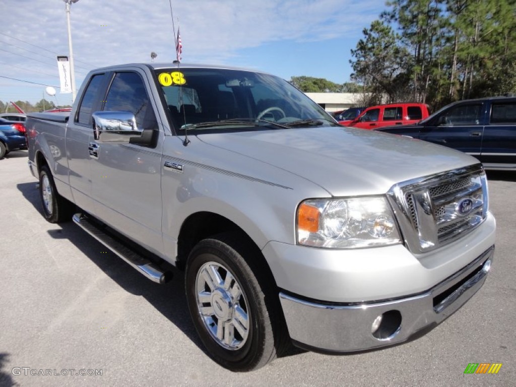 Silver Metallic 2008 Ford F150 XLT SuperCab Exterior Photo #61012870