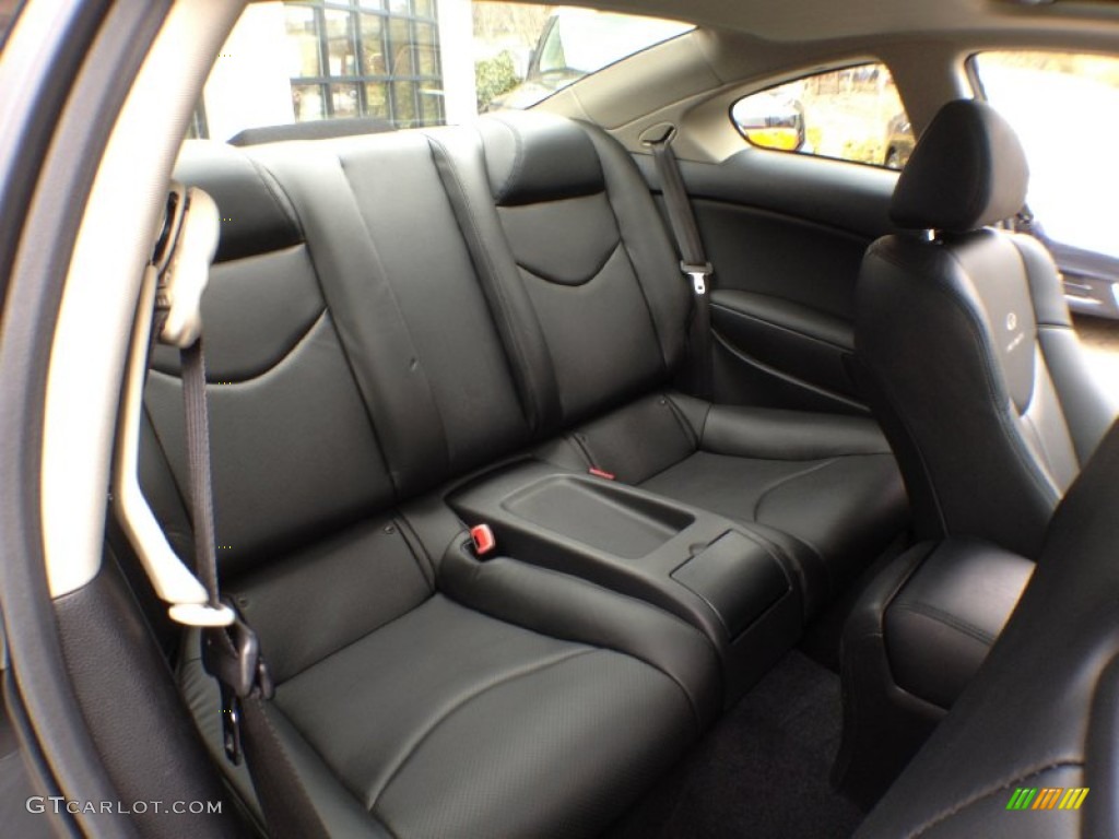 2011 Infiniti G 37 x AWD Coupe Rear Seat Photos