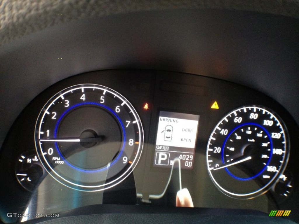 2011 Infiniti G 37 x AWD Coupe Gauges Photo #61013336