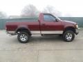  1998 F150 XL Regular Cab 4x4 Dark Toreador Red Metallic