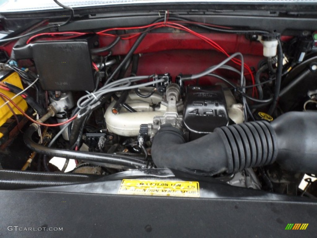 1998 Ford F150 XL Regular Cab 4x4 4.2 Liter OHV 12-Valve Essex V6 Engine Photo #61013536