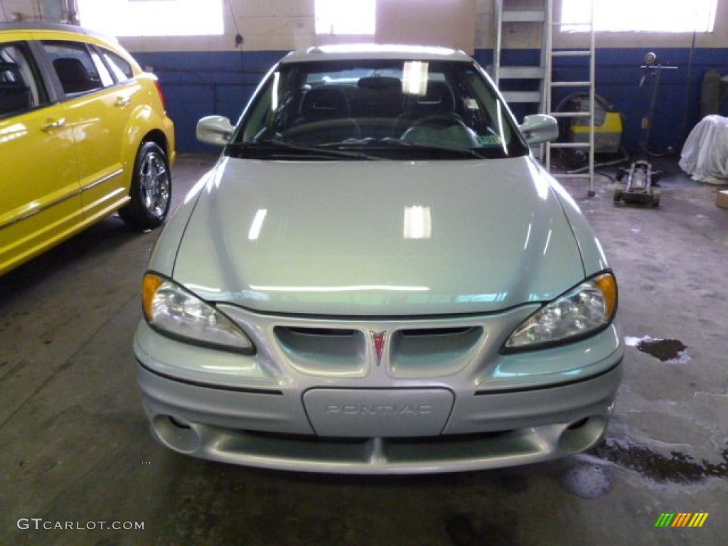 2000 Grand Am GT Sedan - Silvermist Metallic / Dark Pewter photo #2