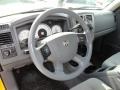Medium Slate Gray 2006 Dodge Dakota R/T Club Cab Steering Wheel
