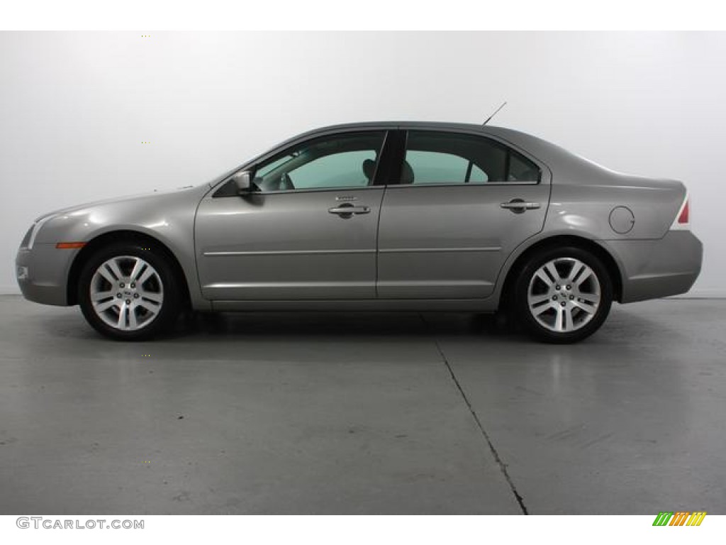 2008 Fusion SEL V6 AWD - Vapor Silver Metallic / Medium Light Stone photo #8