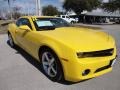 Rally Yellow 2011 Chevrolet Camaro LT Coupe Exterior