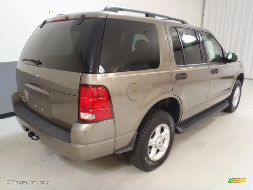 2004 Explorer XLT - Mineral Grey Metallic / Medium Parchment photo #5